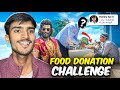 Angry YouTuber 😡 CHALLENGES Me 😱 Food Donation Match 🍚🔥 | Free Fire Telugu