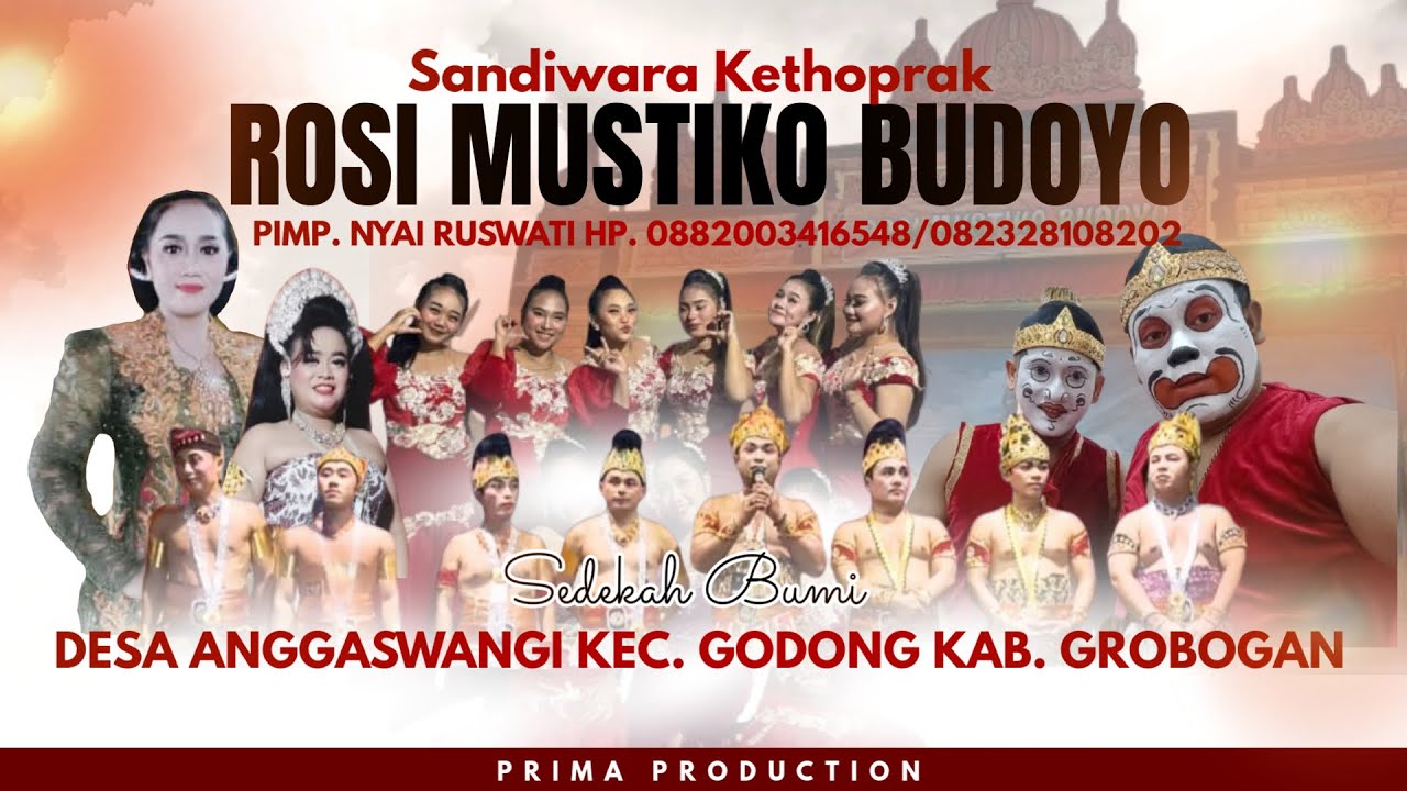 🔴LIVE KETOPRAK 'ROSSI MUSTIKO BUDOYO' // ANGGASWANGI - GODONG 12 MEI 2025