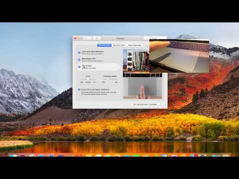 comment modifier les paramètres de votre trackpad sur Mac High Sierra