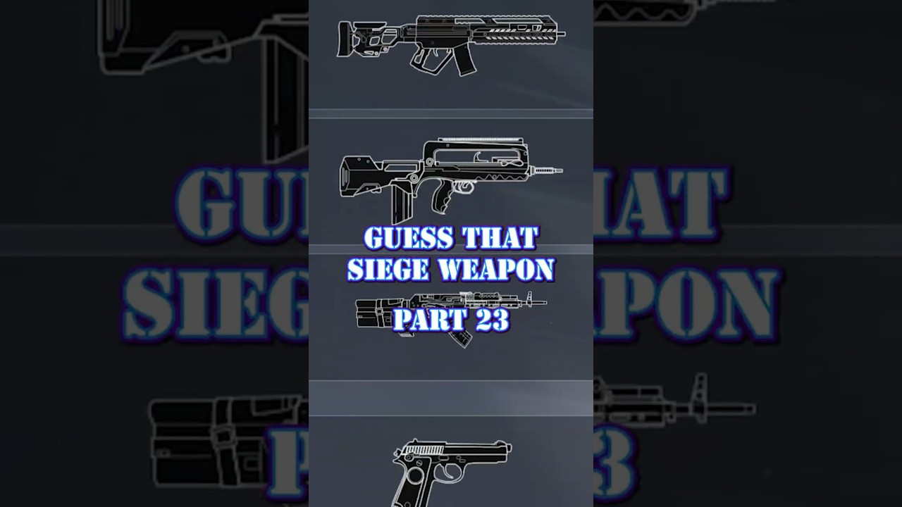Угадай осадное оружие: Часть 23 