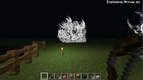 Minecraft ECM Mods- Explosive Arrow Mod