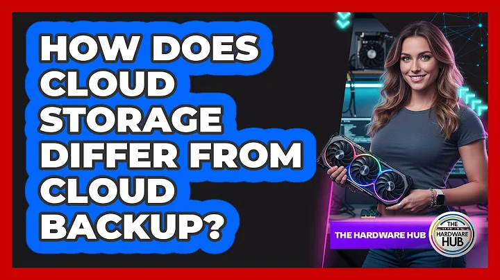 How Does Cloud Storage Differ From Cloud Backup?