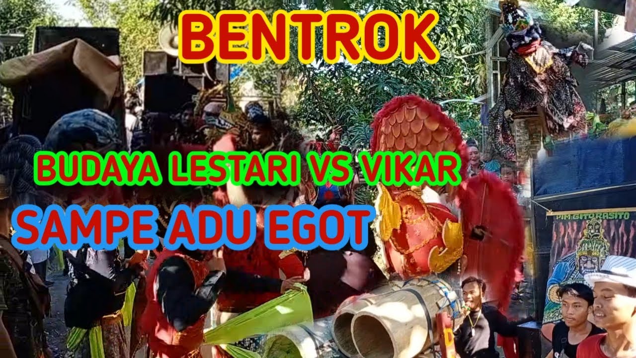 Road Show Bentrok Budaya Lestari Dan Vikar | Kesenian Reog Indramayu 