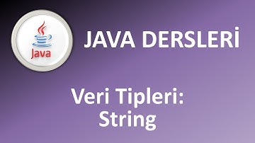 Java Dersleri :  Veri Tipleri : string #java #javadersleri