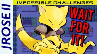 Can you beat Pokemon Crystal with Just an Abra?