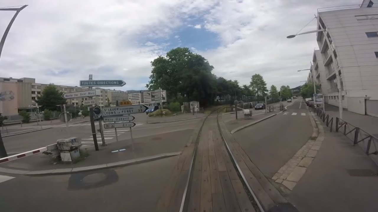 Trajet en cabine: Class66229 [Rouen Martainville à Sotteville]