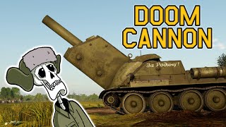 RUSSIAN DOOM CANNON - SU-122 in War Thunder - OddBawZ
