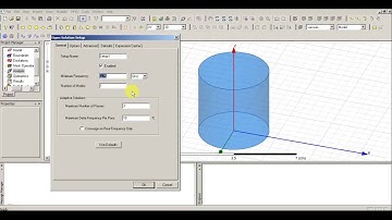 HFSS Pill-Box (Cylindrical) Cavity Part 01