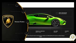 Lamborghini car Models in PowerPoint