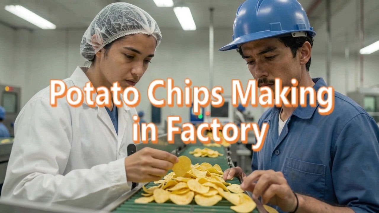 How Potato Chips Are Made In Factory | My Kitchen Food | VideoExpress Ai