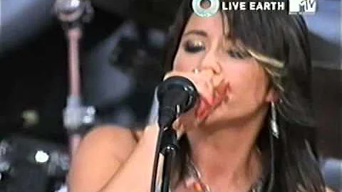 KT Tunstall (1) - Black Horse & The Cherry Tree - Live Earth New York City (USA) 7July 2007