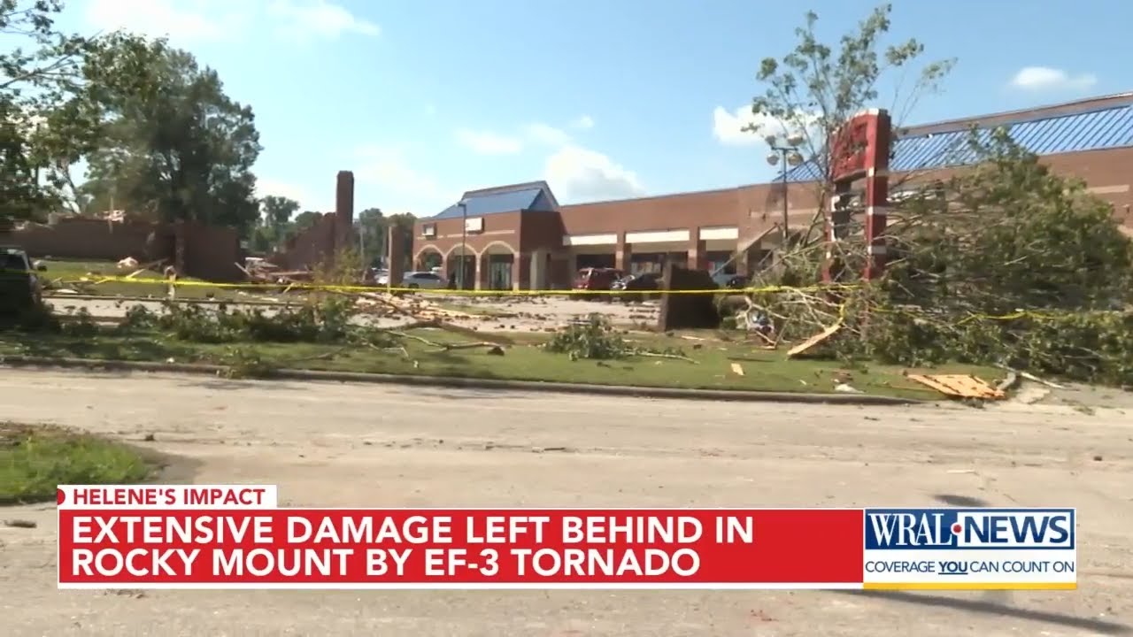 Extensive damage left behind in Rocky Mount by EF3 tornado - YouTube