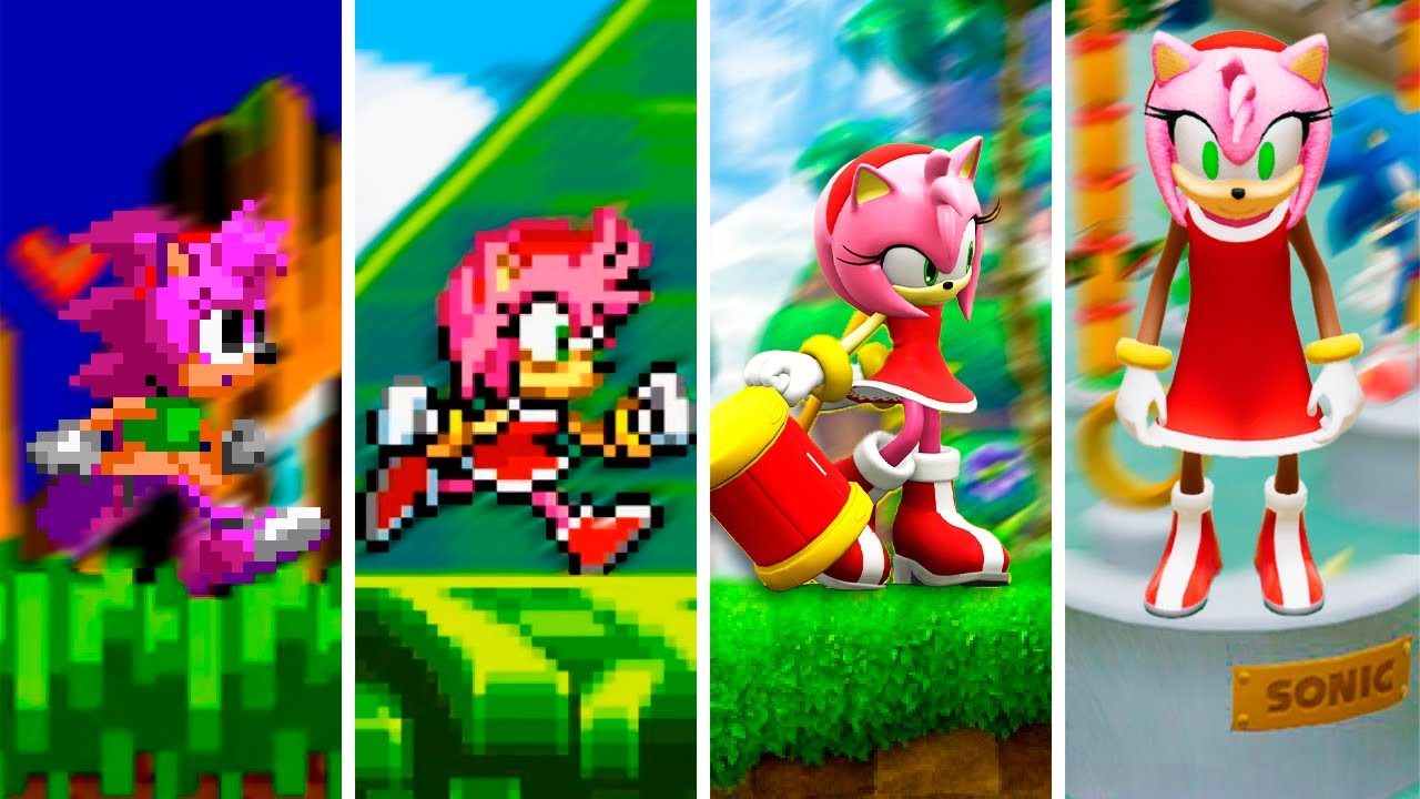 Amy rose the hedgehog