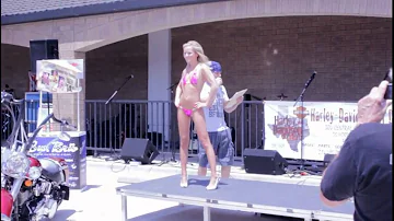Sun Bru Bikini Contest at Harley Davidson
