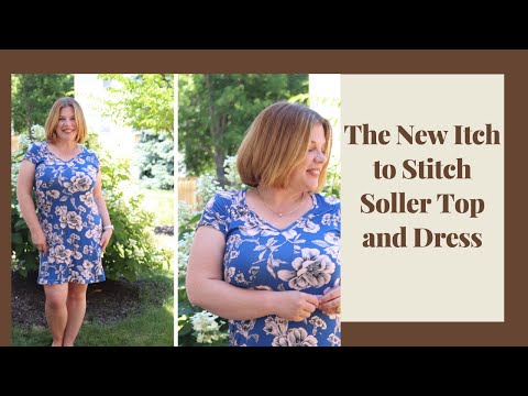 ワンピース sheller mulch boarder knit docking dress The New Itch to Stitch Soller Top and Dress - YouTube