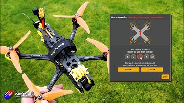 Reverse your quad motors with Betaflight Configurator
