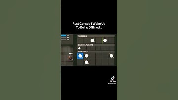 Rust Console I Woke Up To Being Offlined #shorts #rust #rustconsole