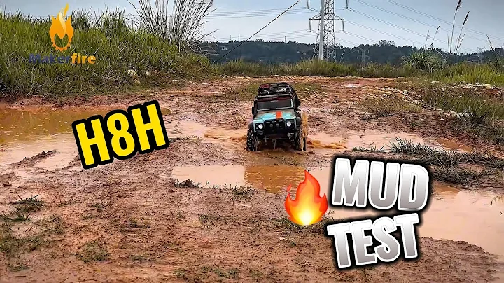 【MAKERFIRE】MJX Hyper Go H8H V2 1/8 Scale Mud Test!