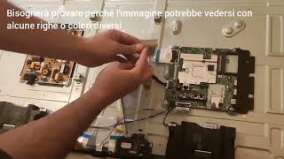 Riparare Tv Lg Nessuna Immagine, Audio Ok Retroilluminazione Ok. Fix Lg Tv Problem No Image