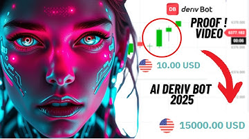 🤖DERIV BOT AI 2025 - PROOF VIDEO - BINARY BOT AI 2025  - Real Account ChatGPT AI