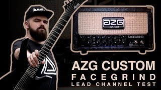 AZG Custom "Facegrind" Lead Channel Test [Arsafes Tone Test]