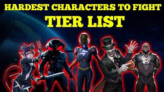 Hardest Characters To Fight In Injustice 2 Mobile Tier List