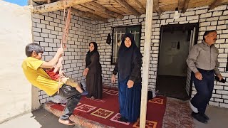 Journey to Hope: Javad's relentless efforts to treat Medina's severe hand infection in Isfahan🥰👨‍👩‍👧