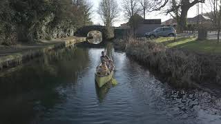 Welshpool Canal Caneoing.