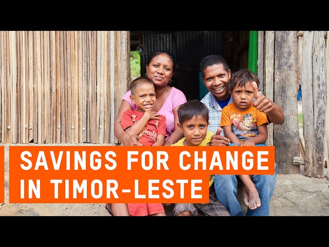 Savings for Change Groups in Timor-Leste