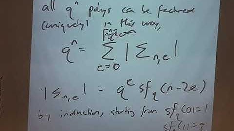 Geometric analytic number theory (Jordan Ellenberg) 2-4