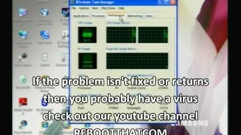 How to enable Task Manager when it is Greyed / disabled XP.