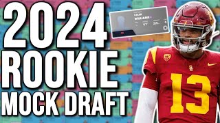 SLEEPER ADDED ROOKIES! 2024 Dynasty Rookie Mock Drafts (Live)