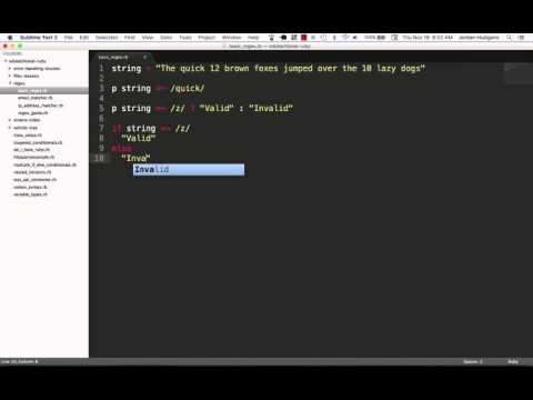 Introduction to regular