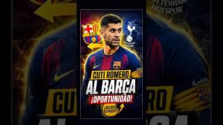 "Cuti Romero al Barcelona" #FCBarcelona #CutiRomero #Fútbol