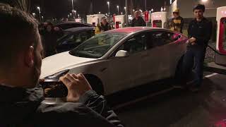 Tesla model 3 road trip meet and greet ...