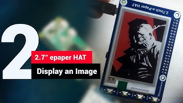 Raspberry Pi Display an image on E-paper HAT