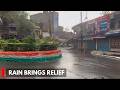 Afternoon Showers Bring Relief from Intense Heat in Udhampur