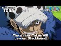 ONE PIECE episode1093 Teaser "The Winner Takes All! Law vs. Blackbeard!" image