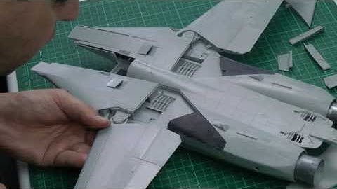 Trumpeter 1/32 F-14D Tomcat Video Build Part 6
