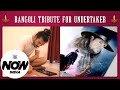 Indian Artist Makes Shockingly Realistic RANGOLI Art for Undertaker | Diwali Special: WWE Now India image