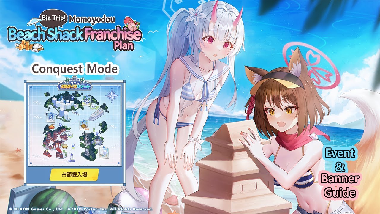 Blue Archive Global Business Trip! Momoyodou Beach Shack Franchise