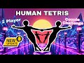 HUMAN TETRIS 2 Player Immersive Interactive Warm Up 