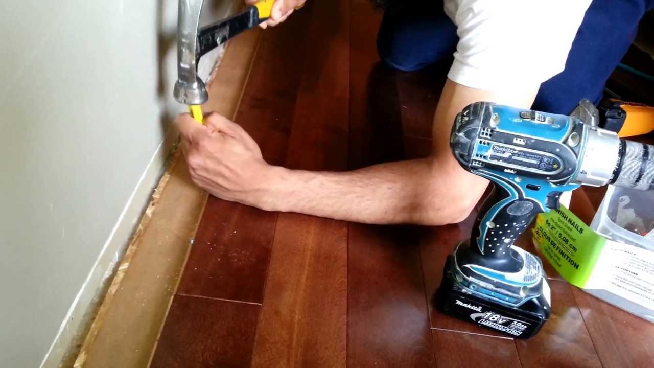 A Quick Tip On Installing Hardwood Flooring When You Get Close To