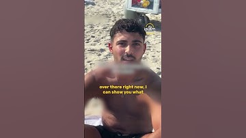Palestijnse vrouw confronteert Israëlische soldaat op strand in New York | Islam Channel