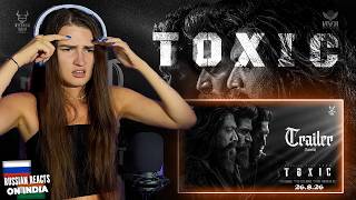 Russian Girl Reacts on Toxic Official Trailer | Rocking Star Yash | Geetu Mohandas | KVN