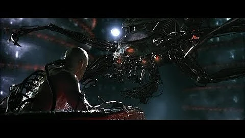 THE MATRIX---NEO TAKES THE RED PILL AND WAKES UP IN THE REAL WORLD ---FULL HD