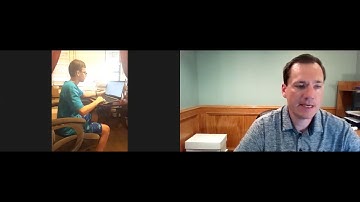 Taking a proctored exam through zoom for Prof Elliott