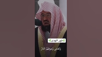 تلاوة مما تيسر من سورة إبراهيم بصوت القارئ الشيخ عبد الرحمن السديس🤍🤍