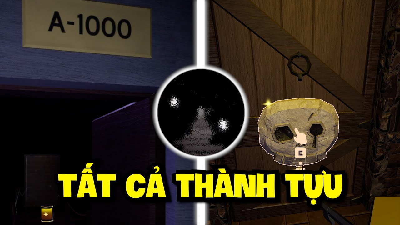 Mình Hoàn Thành Tất Cả THÀNH TỰU Trong Doors (Phần 1)