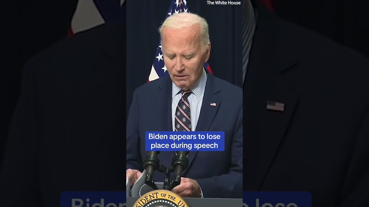 Biden Appears To Lose Place During Speech On New Orleans Attack